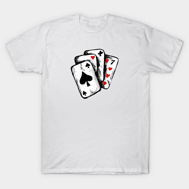 CARDS T-Shirt by eesomebysrishti